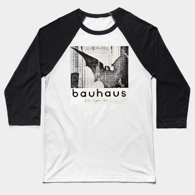 Bauhaus Bela Lugosi's Dead Baseball T-Shirt by vintage-glow